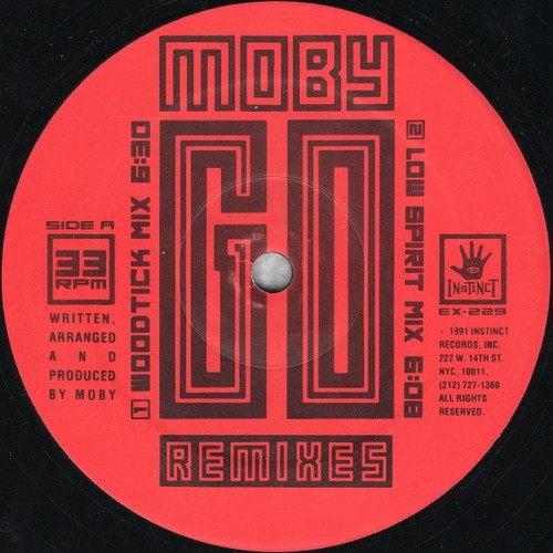 Moby 1991 - "go, (remixes)"