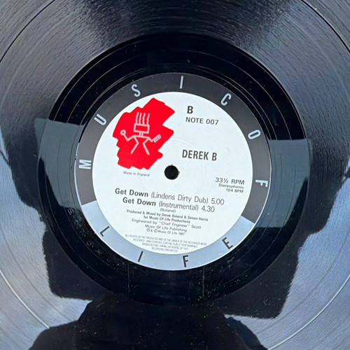Derek get down vinyl - derek,