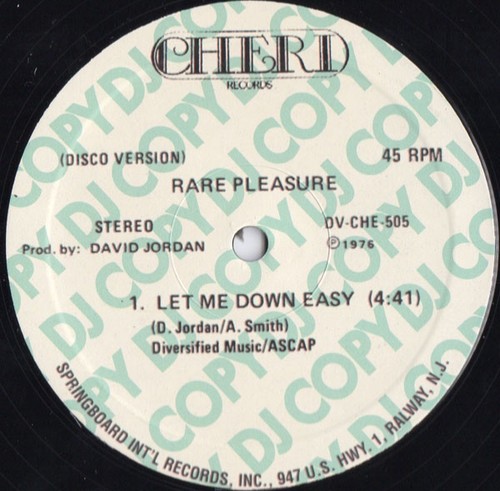 Rare pleasure let me down - rare, "