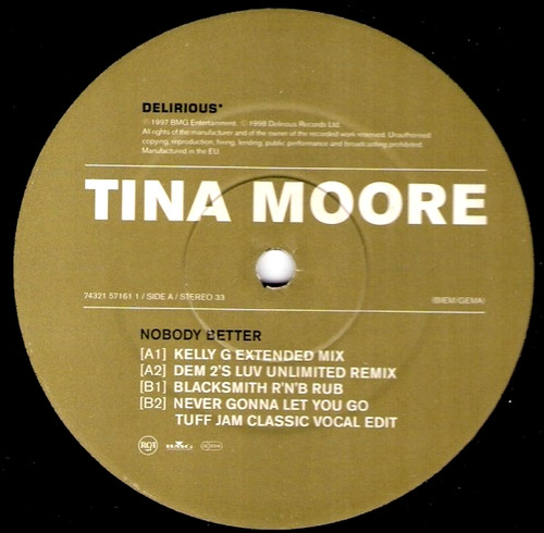 Tina moore never - never, let