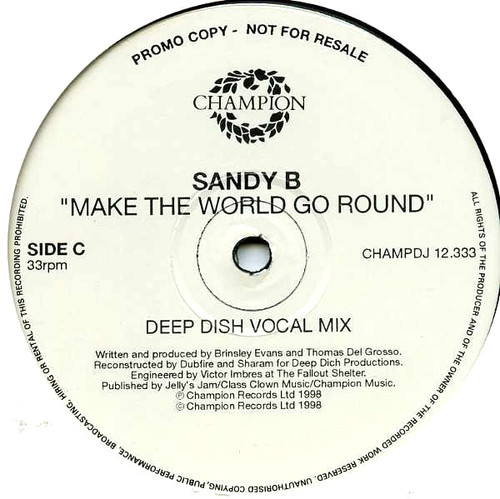 Sandy make the world - sandy, b