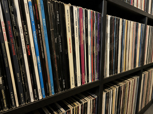 Vinyl records dj - x,